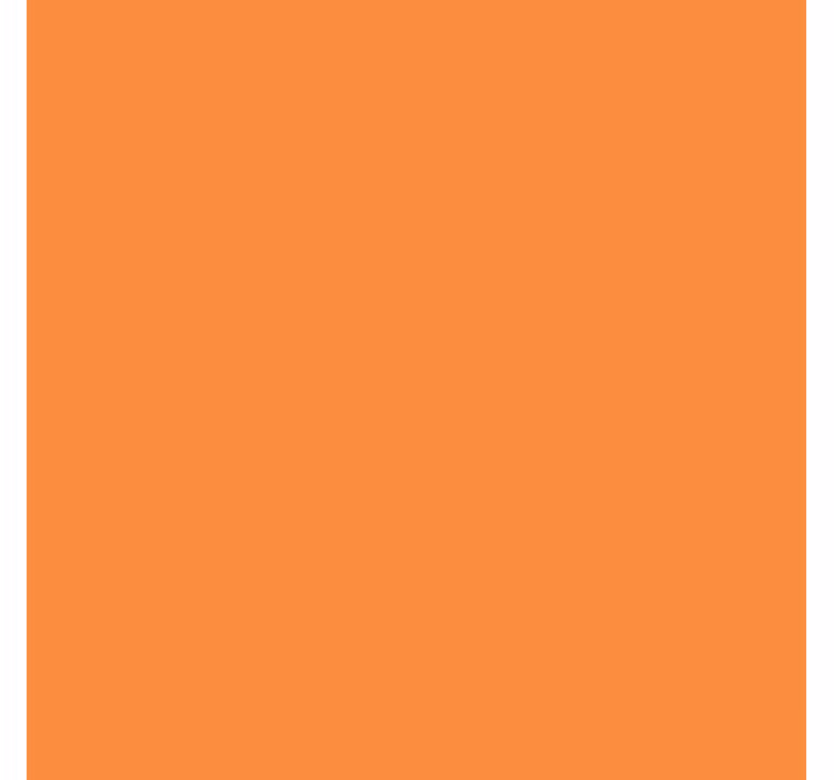 Persiana enrollable para cocina naranja monocolor - TenVinilo