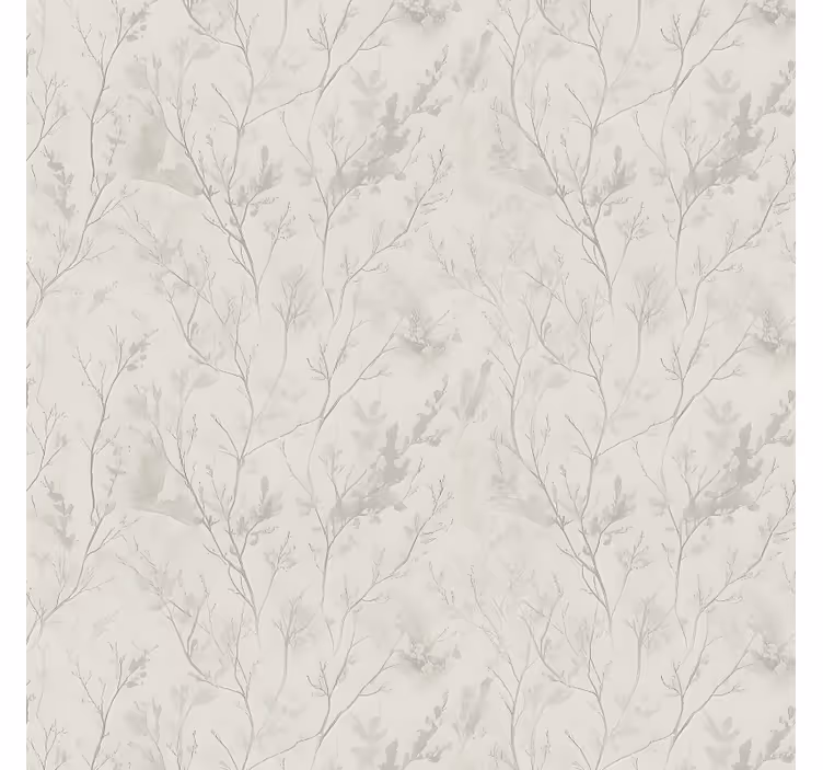 Persiana enrollable para cocina patrón floral de invierno - TenVinilo