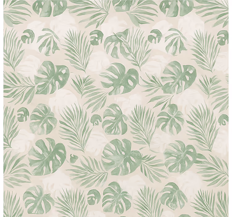 Persiana enrollable para cocina hojas botánicas tropicales - TenVinilo