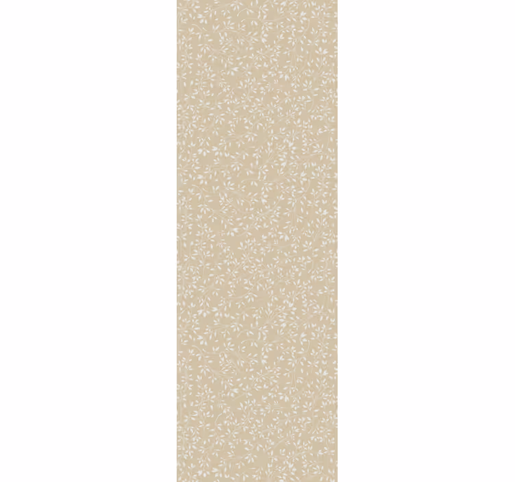 Persiana enrollable para despacho beige y blanco delicado - TenVinilo