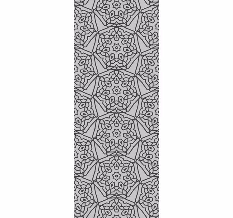 Persiana enrollable para cocina estilo mosaico árabe - TenVinilo