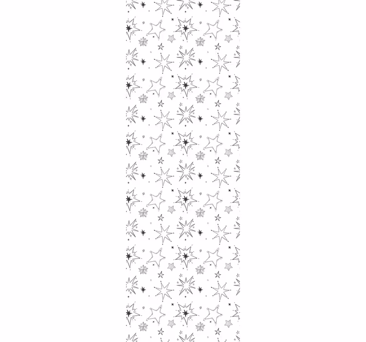 Persiana enrollable infantil patrón de estrellas - TenVinilo