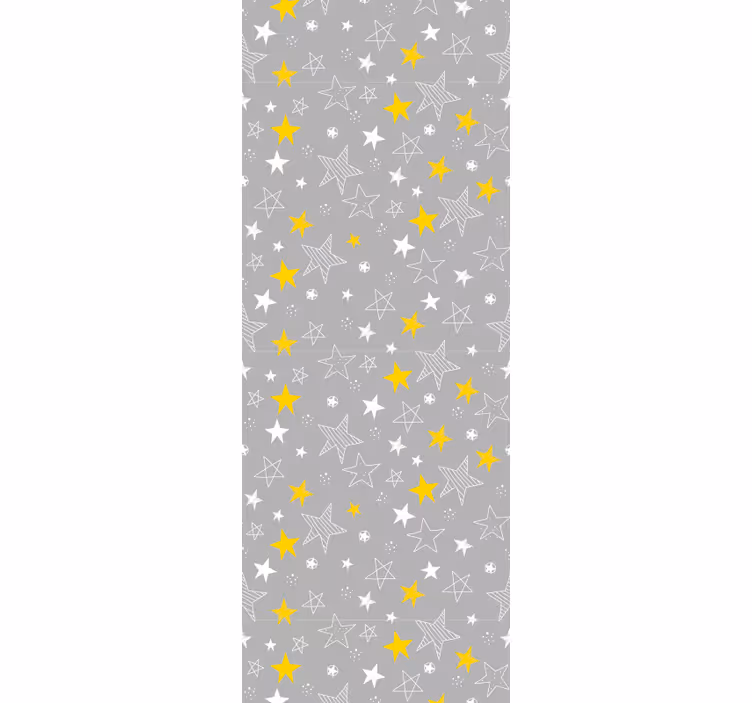 Persiana enrollable infantil estrellas pantone - TenVinilo