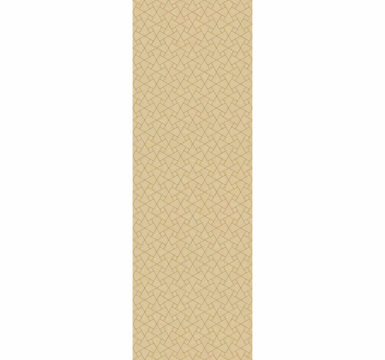Persiana enrollable oficina gris gráfico y beige - TenVinilo