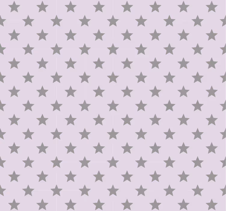 Persiana enrollable juvenil estrellas grises fondo rosa - TenVinilo