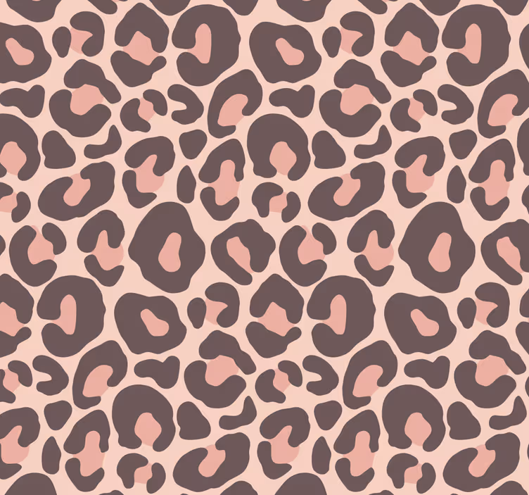 Persiana enrollable juvenil estampado leopardo rosa - TenVinilo