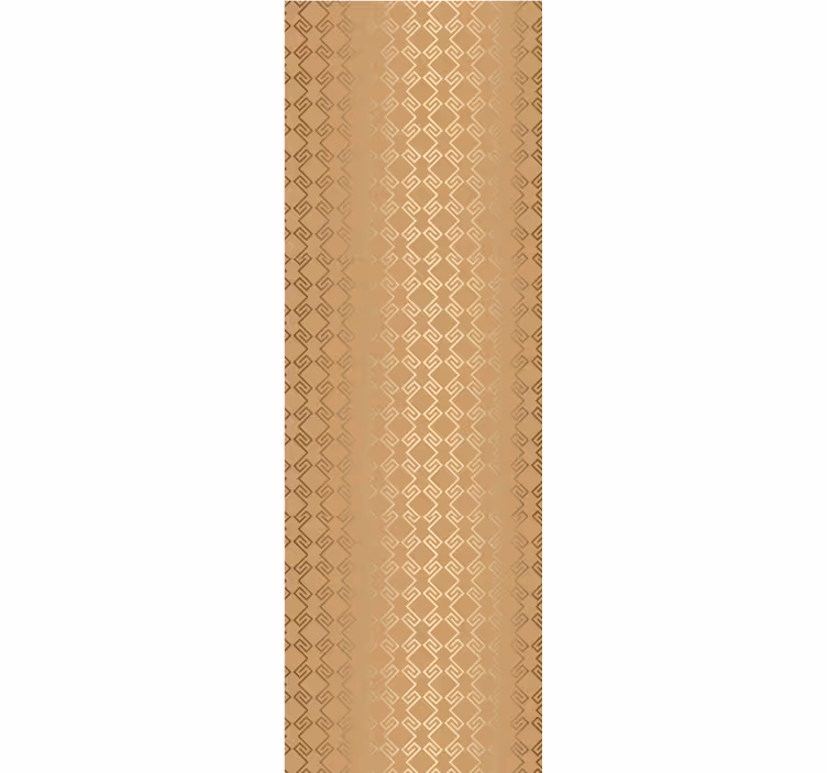 Persiana enrollable moderno columnas doradas art déco - TenVinilo