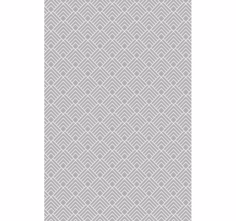 Persiana enrollable gris con líneas gris claro en zig zag - TenVinilo