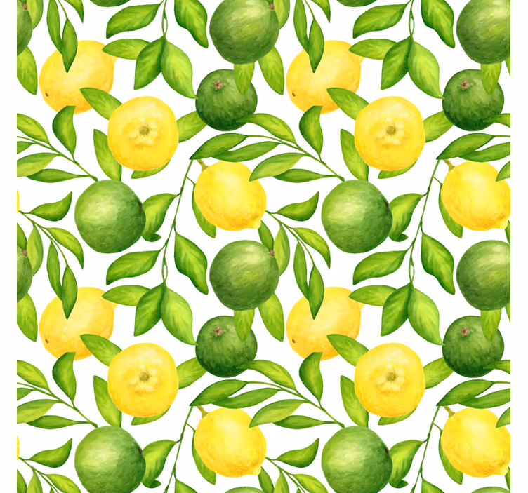 Persiana enrollable para cocina limones y limas - TenVinilo