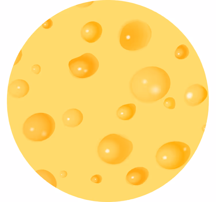 Persiana enrollable amarilla queso suizo - TenVinilo