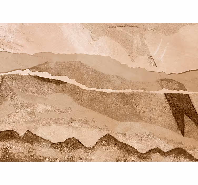 Persiana enrollable beige tiras de papel - TenVinilo