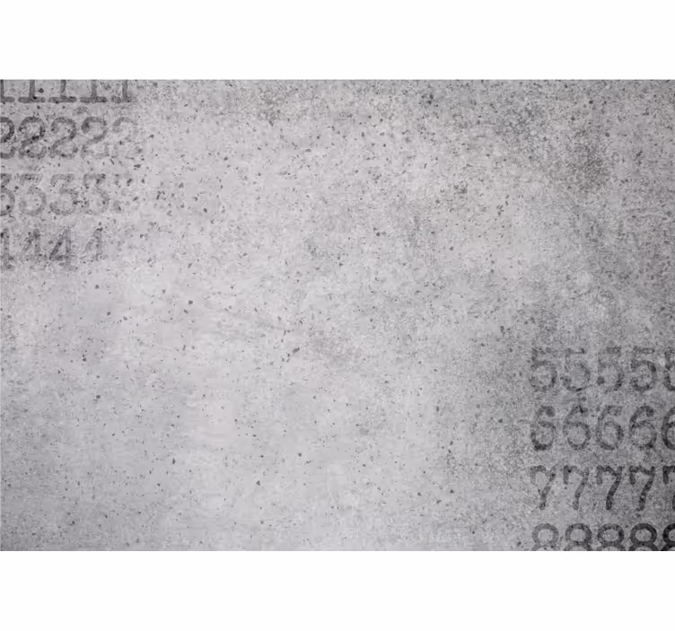 Persiana enrollable gris textura de piedra numérica - TenVinilo
