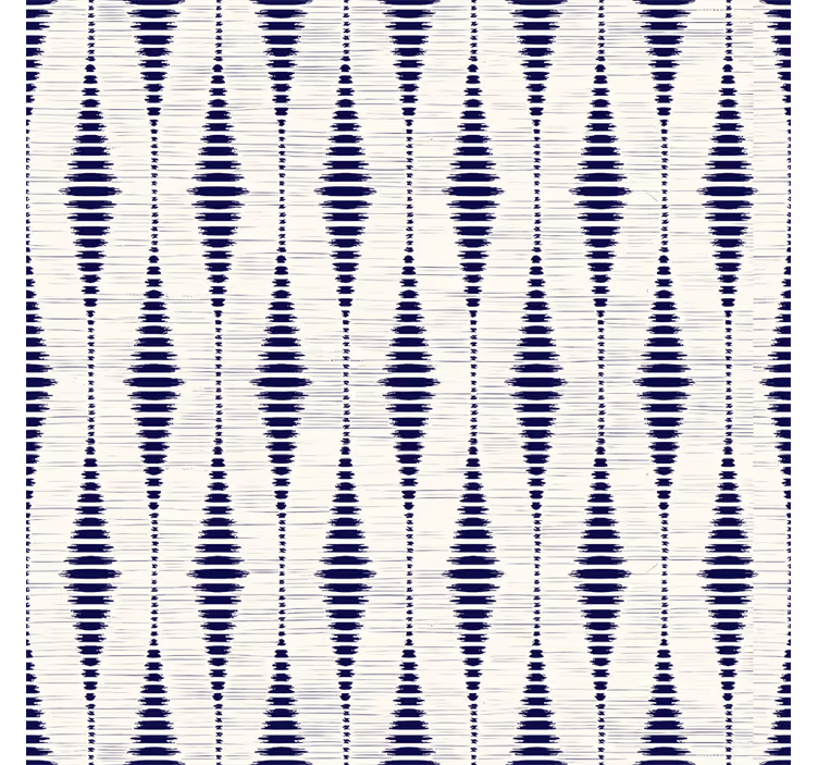 Persiana enrollable azul ikat navy blue - TenVinilo