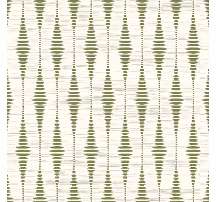 Persiana enrollable moderno verde musgo ikat - TenVinilo