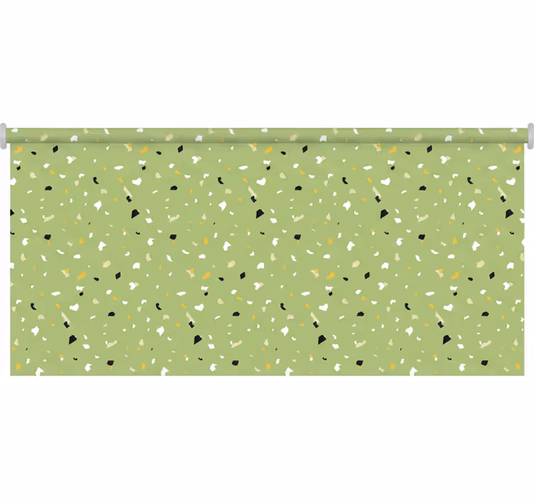 Persiana enrollable verde terrazzo verde - TenVinilo