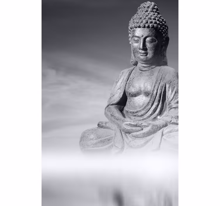 Persiana enrollable salón buda zen - TenVinilo