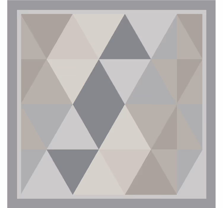 Persiana enrollable gris triángulos pantone gris - TenVinilo