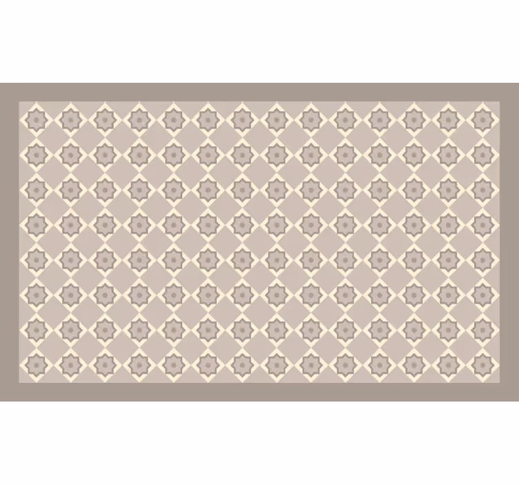 Persiana enrollable beige azulejos cemento beige - TenVinilo
