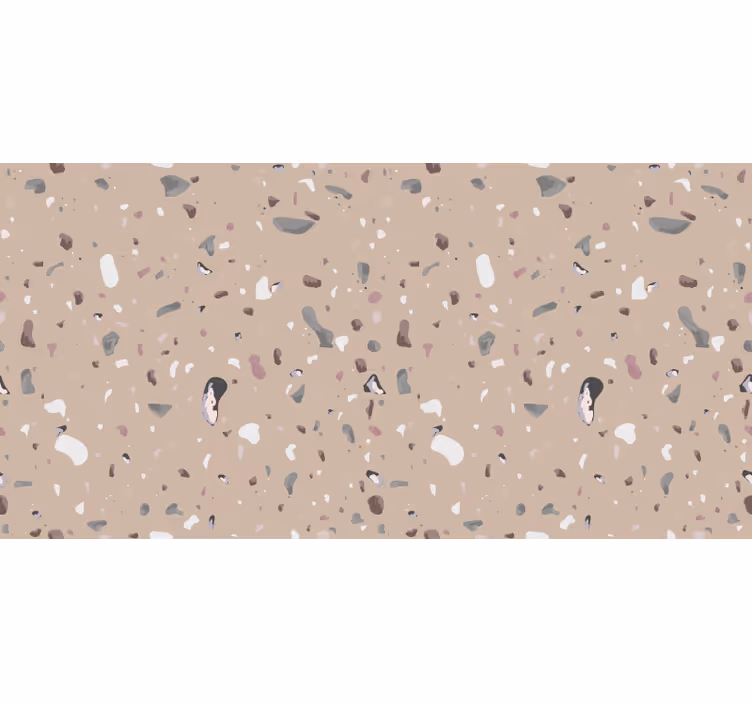 Persiana enrollable beige beige terrazo - TenVinilo
