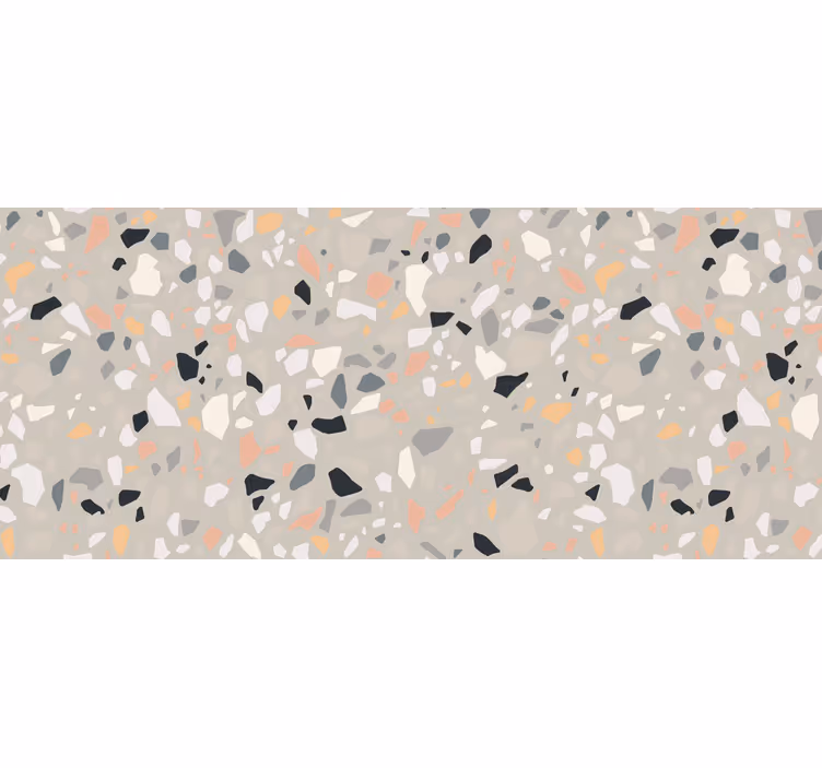 Persiana enrollable beige beige terrazzo - TenVinilo