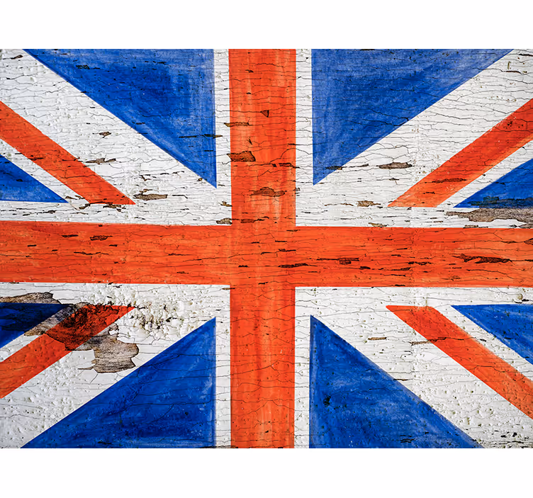Persiana enrollable para cuarto estilo urbano bandera uk - TenVinilo