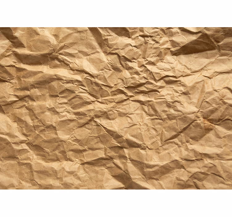 Persiana enrollable beige papel arrugado marrón - TenVinilo