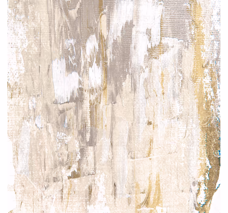 Persiana enrollable salón pintura abstracta bosque blanco - TenVinilo