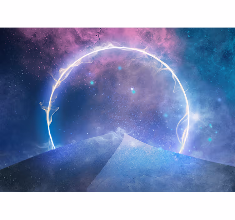 Persiana enrollable para cuarto concepto espacio fantástico - TenVinilo