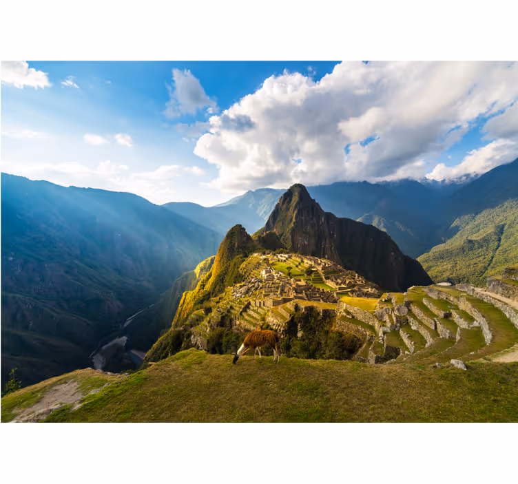 Persiana enrollable para cuarto vistas a machu picchu - TenVinilo