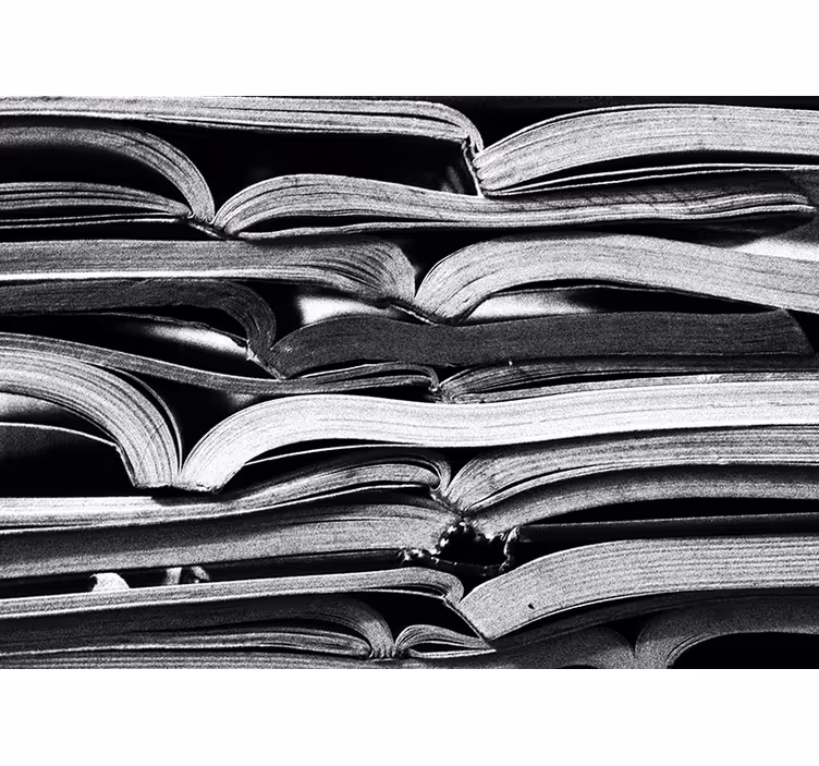 Persiana enrollable para cuarto libro abierto - TenVinilo