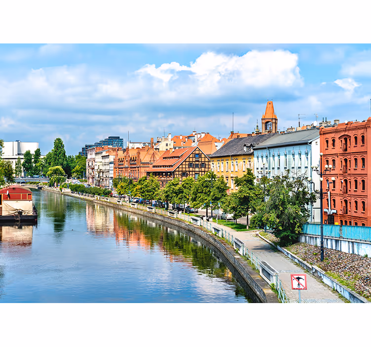 Persiana enrollable para cuarto río bydgoszcz - TenVinilo