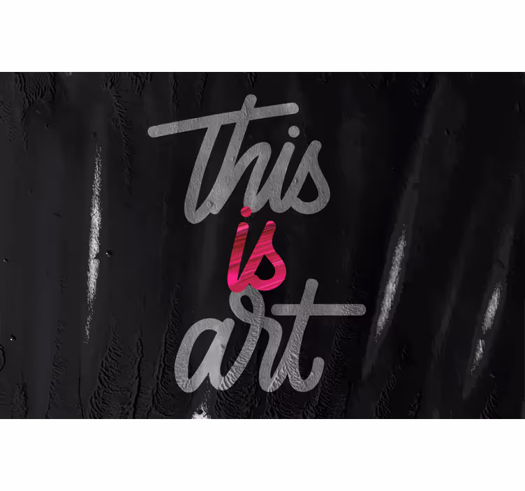 Persiana enrollable para cuarto arte en rosa y negro - TenVinilo