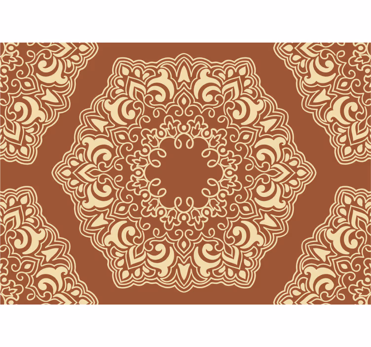 Persiana enrollable para cuarto beige antiguo estilo ruso - TenVinilo