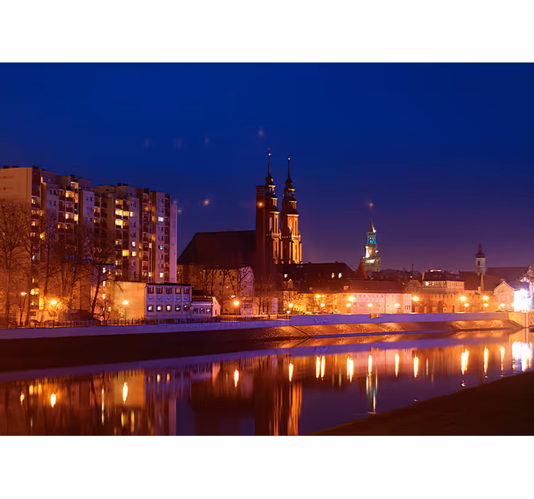 Persiana enrollable para cuarto opole después del atardecer - TenVinilo