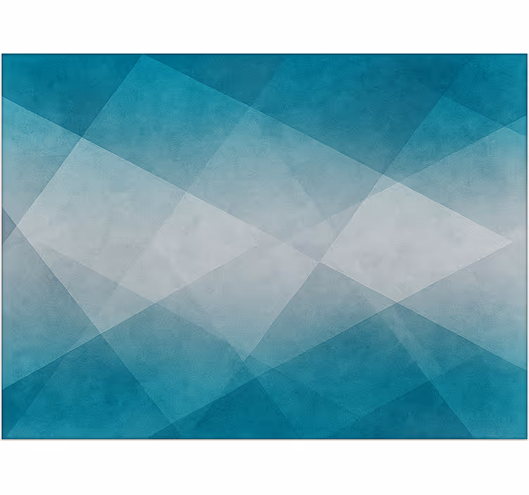 Persiana enrollable salón efecto desgastado azul y gris - TenVinilo