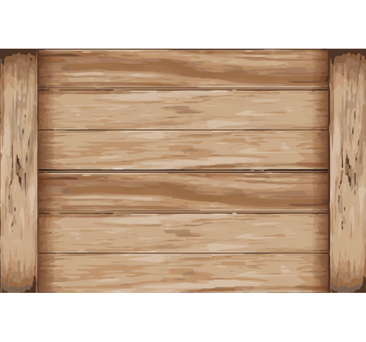 Persiana enrollable beige con patrón de madera moderno - TenVinilo