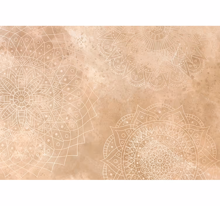 Persiana enrollable salón mandalas vintage - TenVinilo
