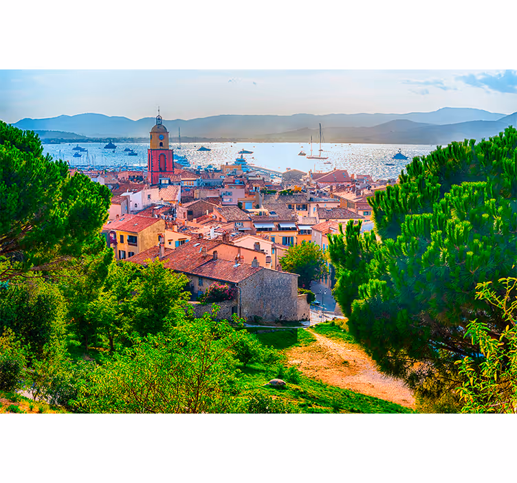 Persiana enrollable salón saint-tropez - TenVinilo