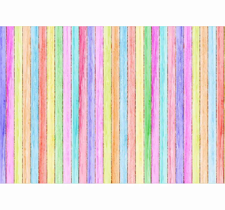 Persiana enrollable salón color tablones de madera - TenVinilo