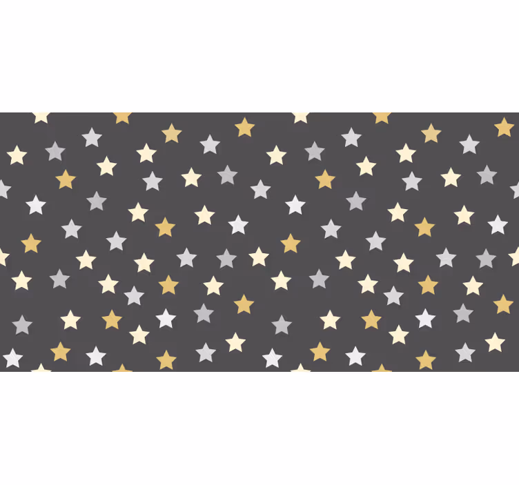 Persiana enrollable juvenil estrellas doradas kallax - TenVinilo