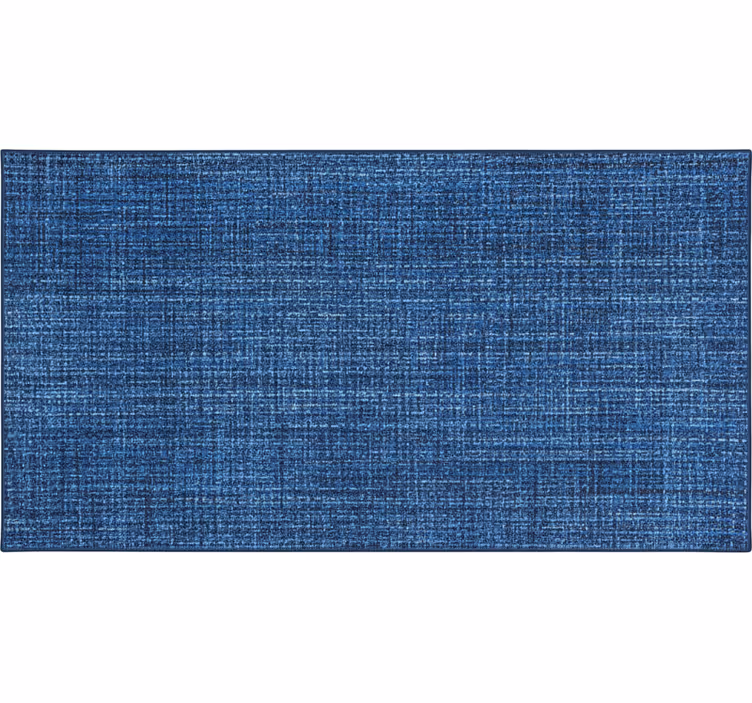Persiana enrollable textura efecto tela azul - TenVinilo