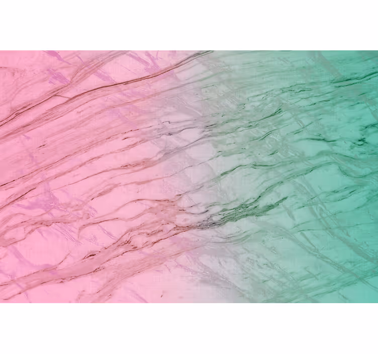 Persiana enrollable textura color pastel rosa y verde - TenVinilo