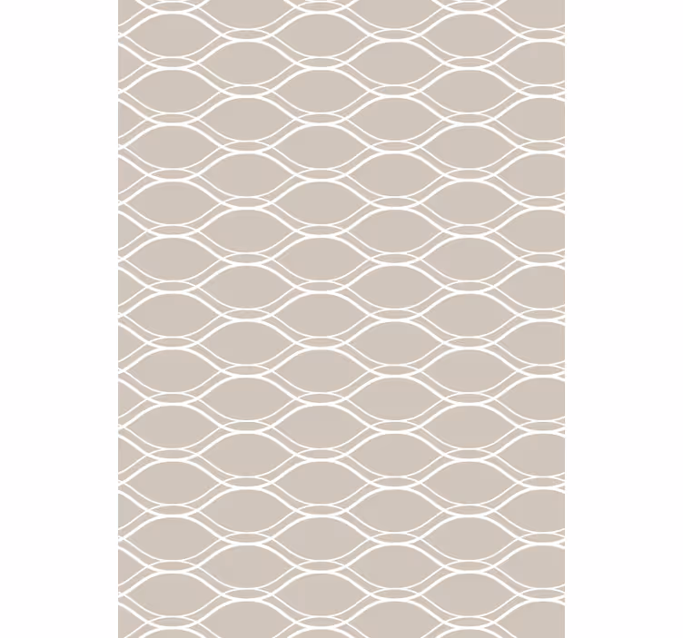 Persiana enrollable exterior beige con rayas blancas - TenVinilo