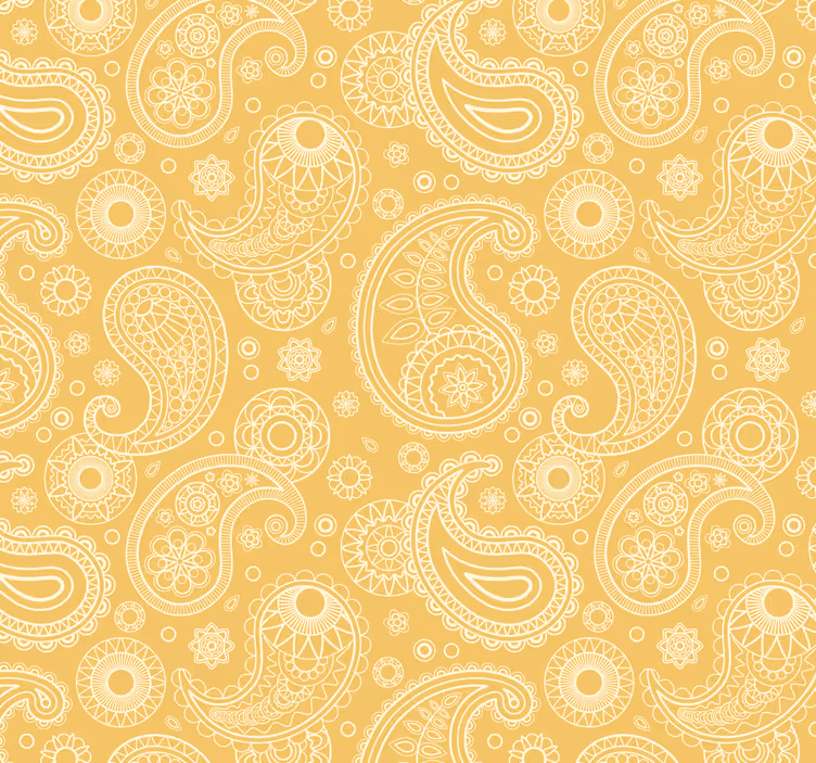 Persiana enrollable exterior paisley árabe - TenVinilo