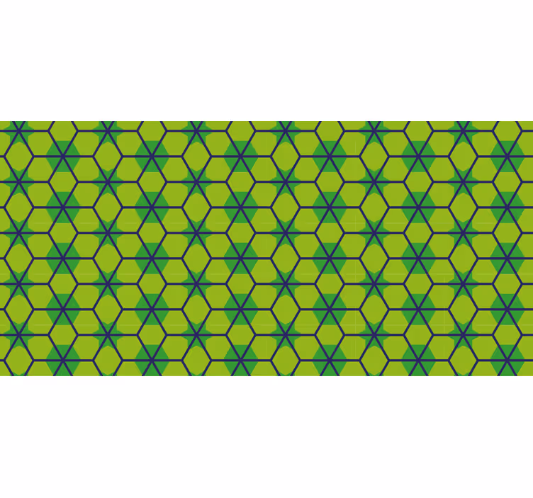 Persiana enrollable para baño diseño azulejos tropicales - TenVinilo