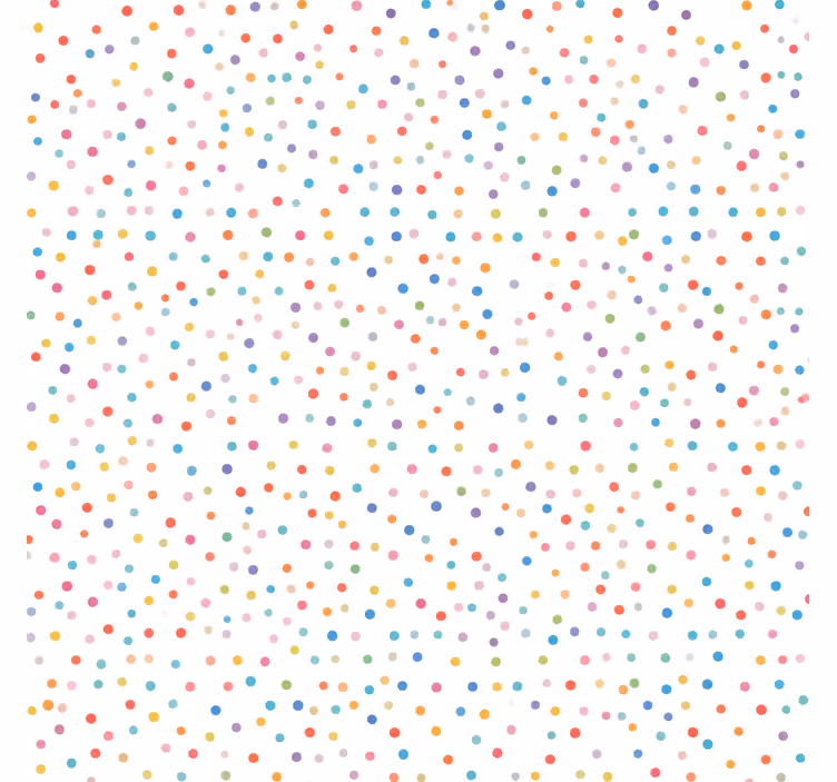 Persiana enrollable para baño 300 puntos de colores - TenVinilo