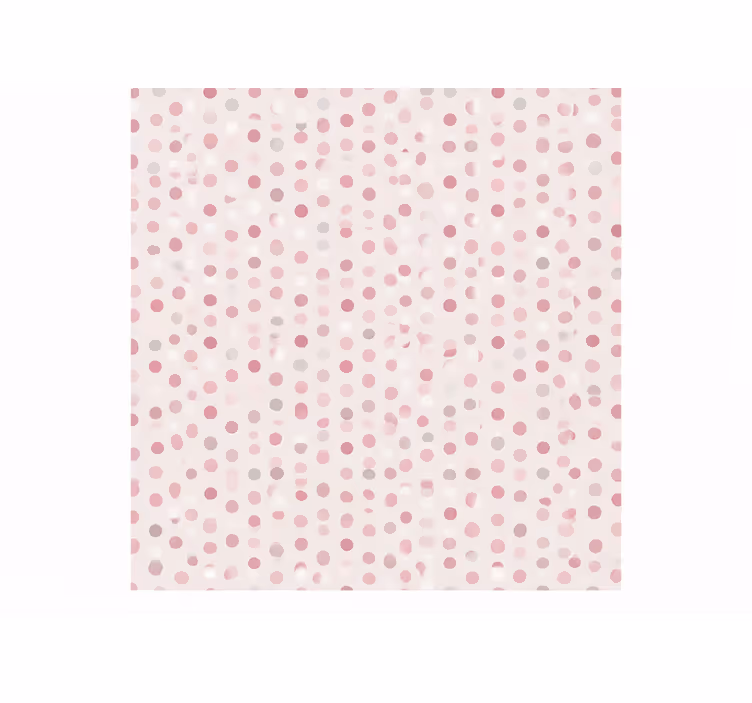 Persiana enrollable rosa con estampado de lunares pequeños - TenVinilo