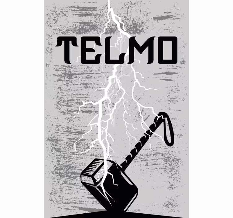 Estor enrollable gamer martillo de Thor - TenVinilo