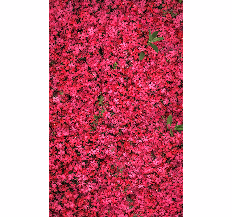 Persiana enrollable flores abundancia vibrante - TenVinilo