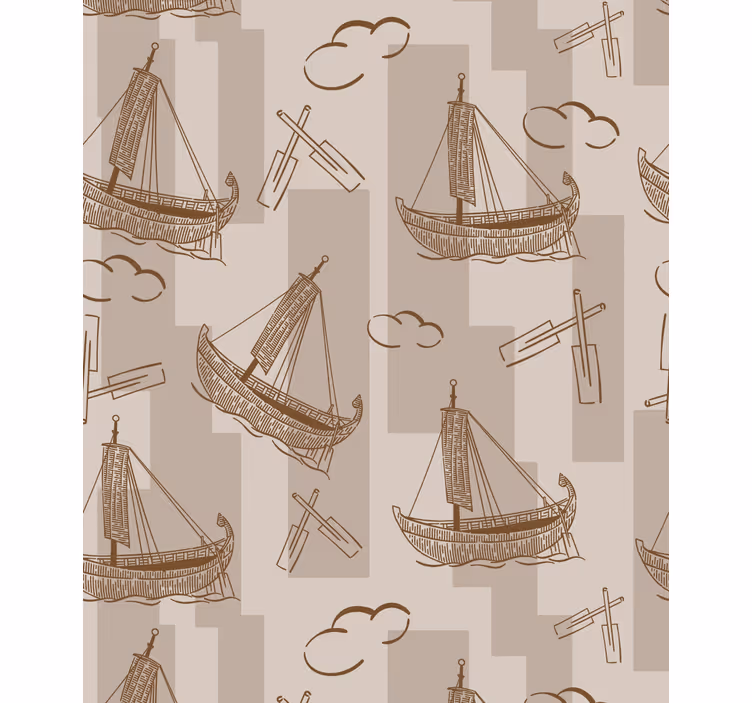 Estor dibujos Barcos dibujados - TenVinilo